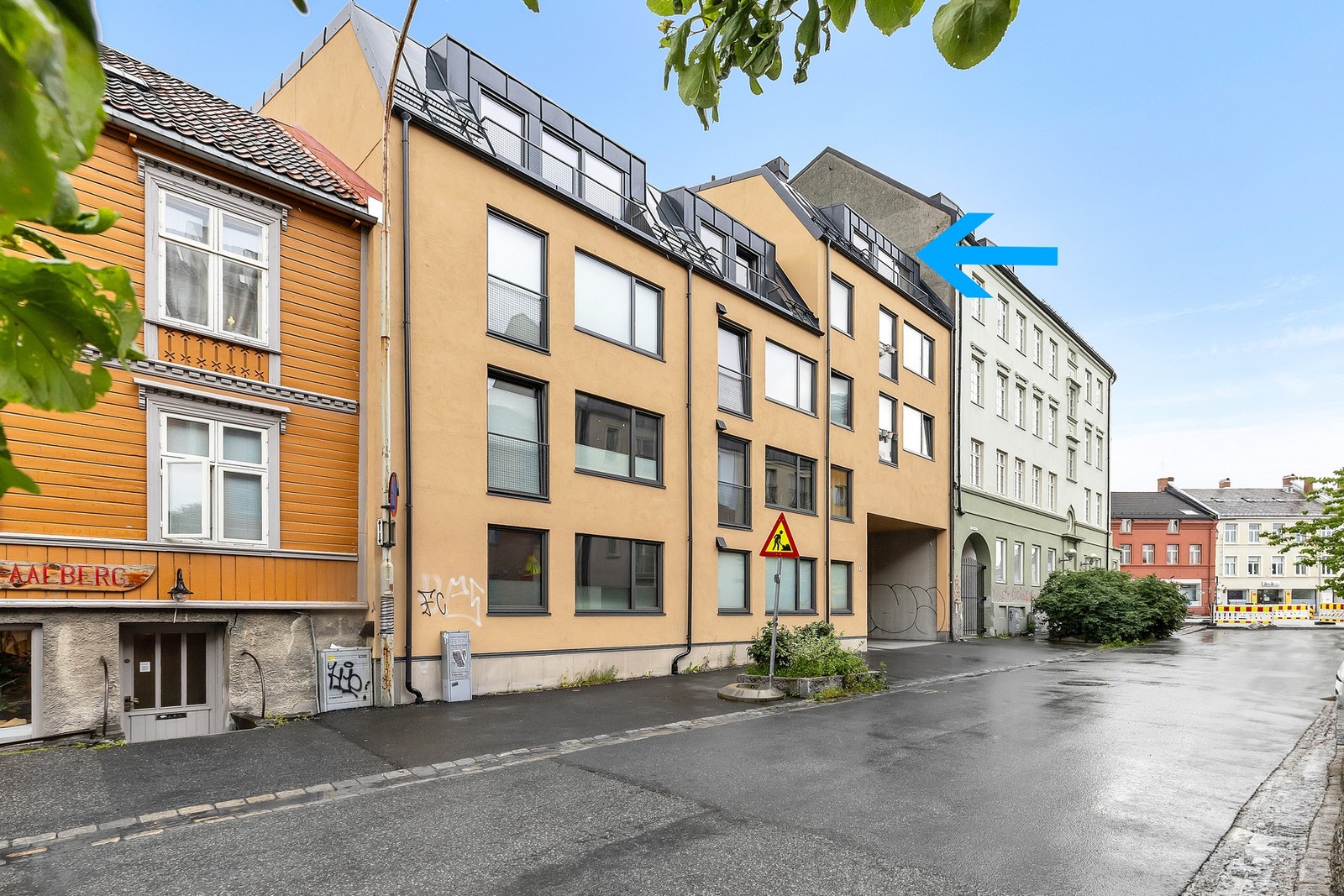 Som eier av Fjæregata 1 vil du bli en del av Sameiet Fjæregata 1. Sameiet består av 10 boligseksjoner fordelt på 5. etasjer. Galleribilde