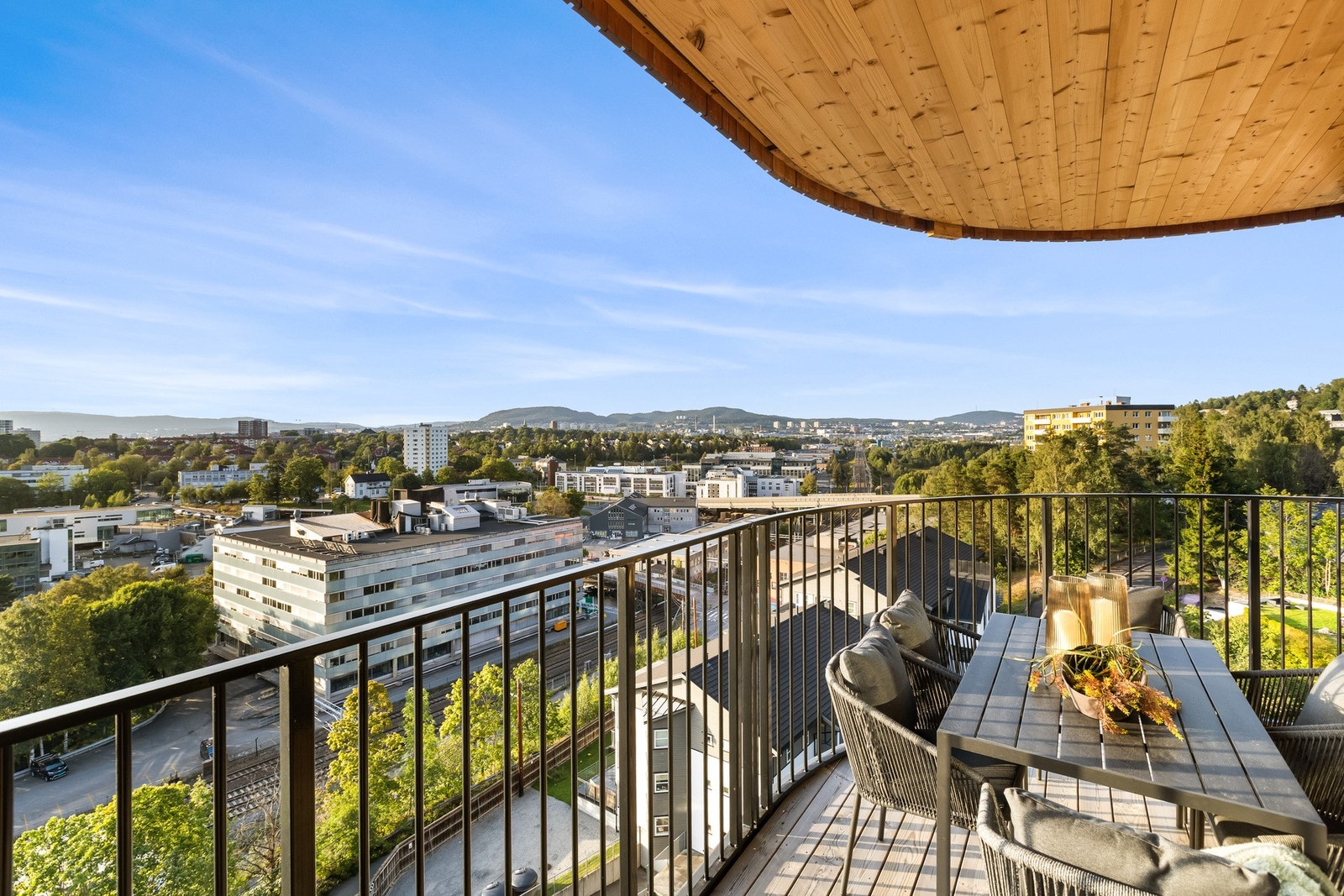 Flott utsikt Galleribilde