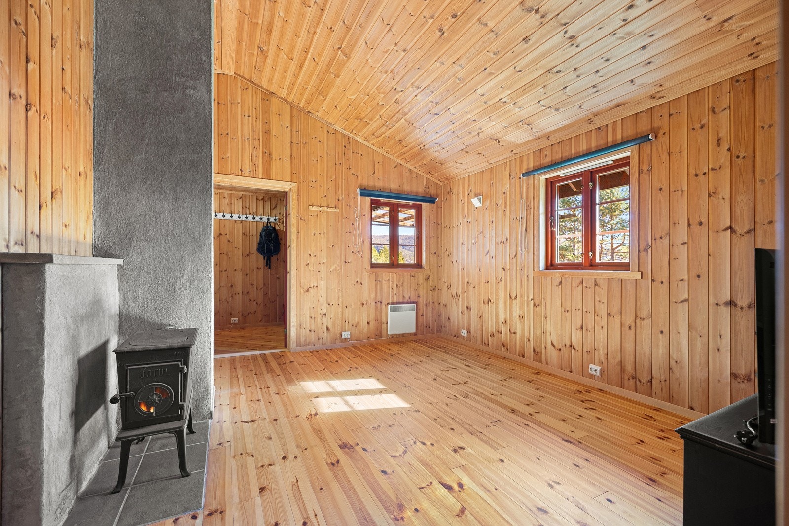 Stue nummer to er også romslig, og passer perfekt for å trekke seg tilbake etter en dag ute i naturen. Galleribilde