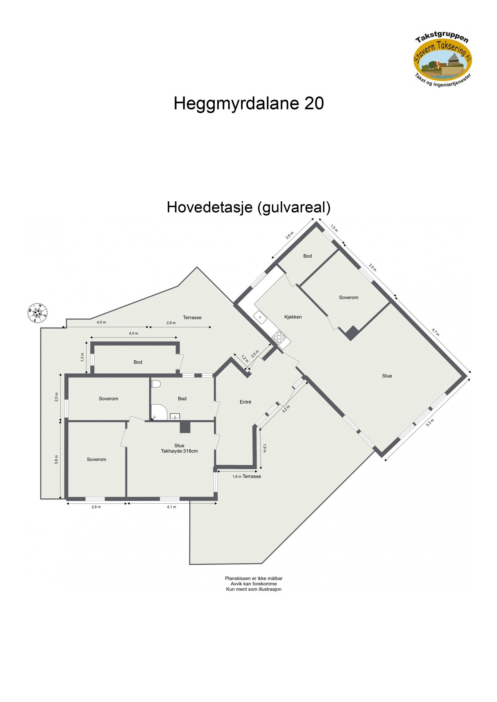 Plantegning. Galleribilde