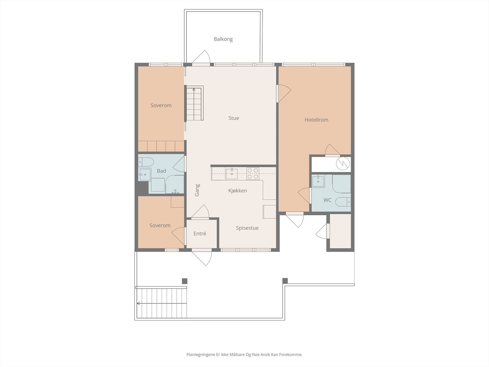 Plantegning 1. etasje. Galleribilde