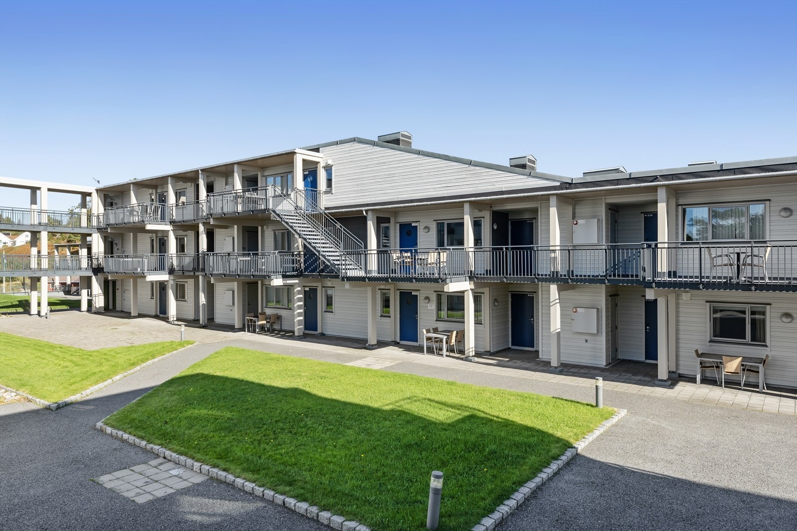 Baksiden av bygget. Galleribilde