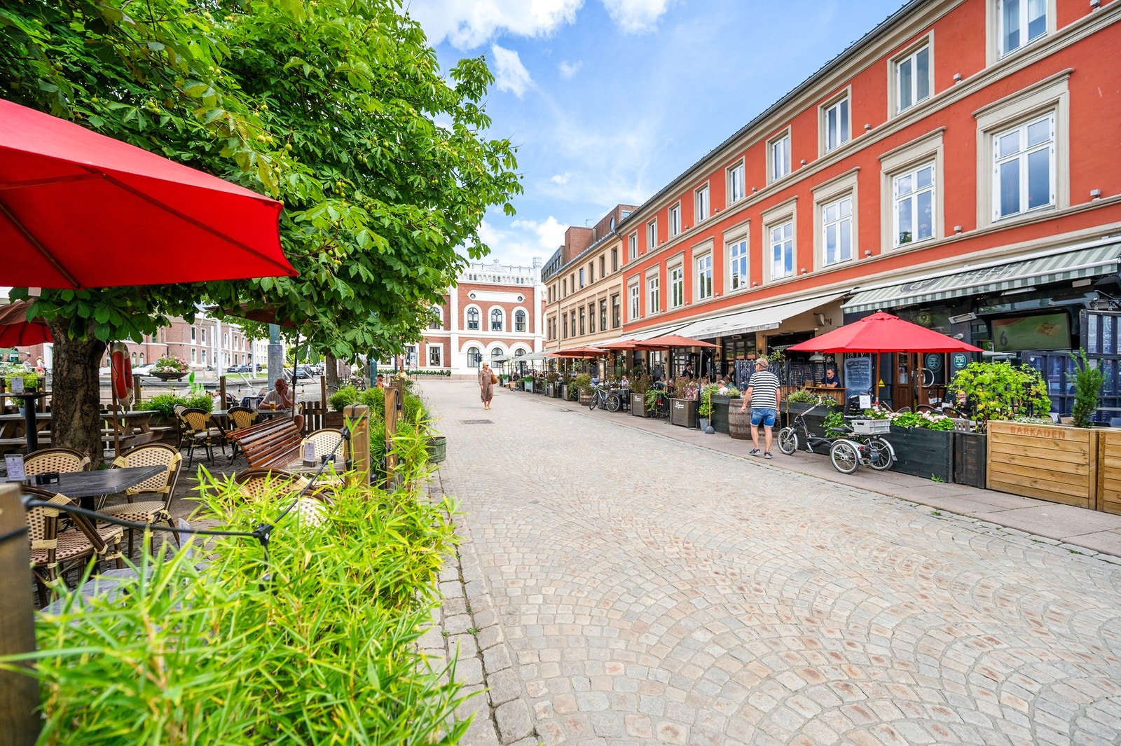 Flotte restauranter og forretninger. Galleribilde