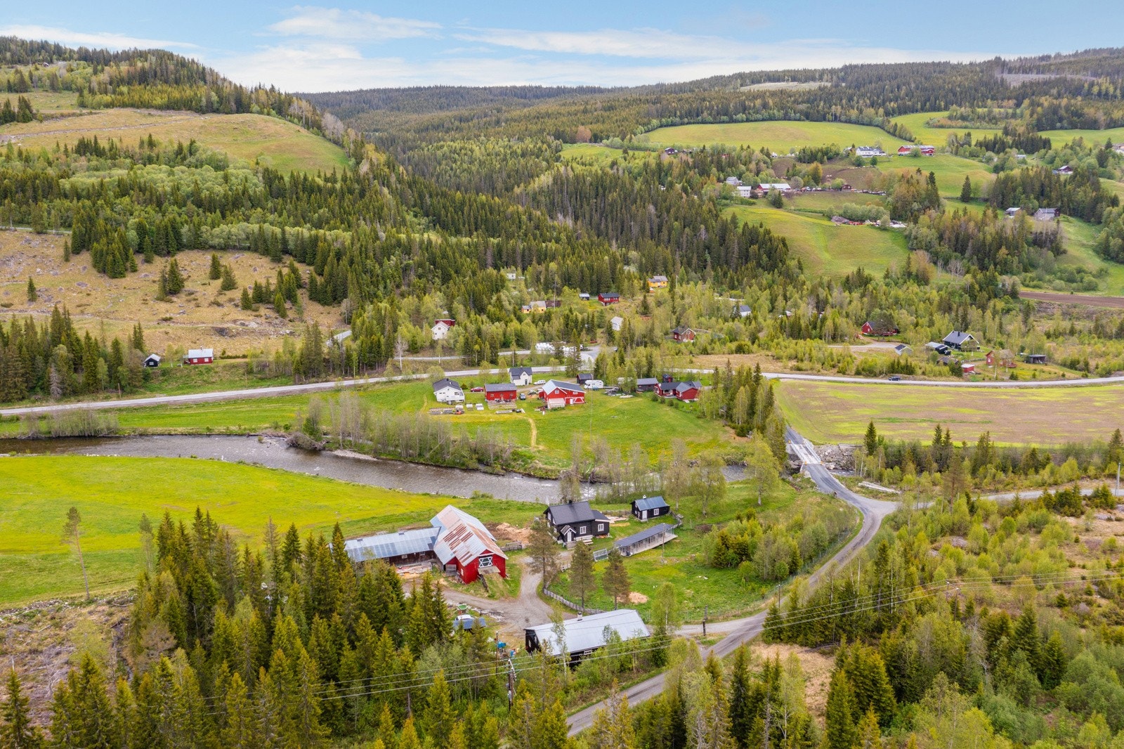 Fasadebilde gårdstun Galleribilde