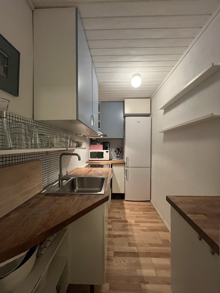 Kjøkken nede Galleribilde