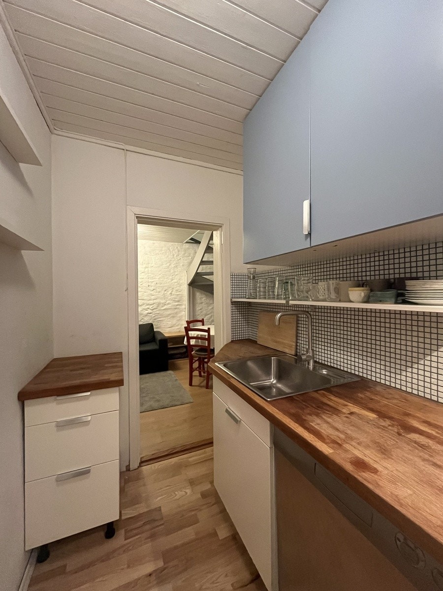 Kjøkken nede Galleribilde