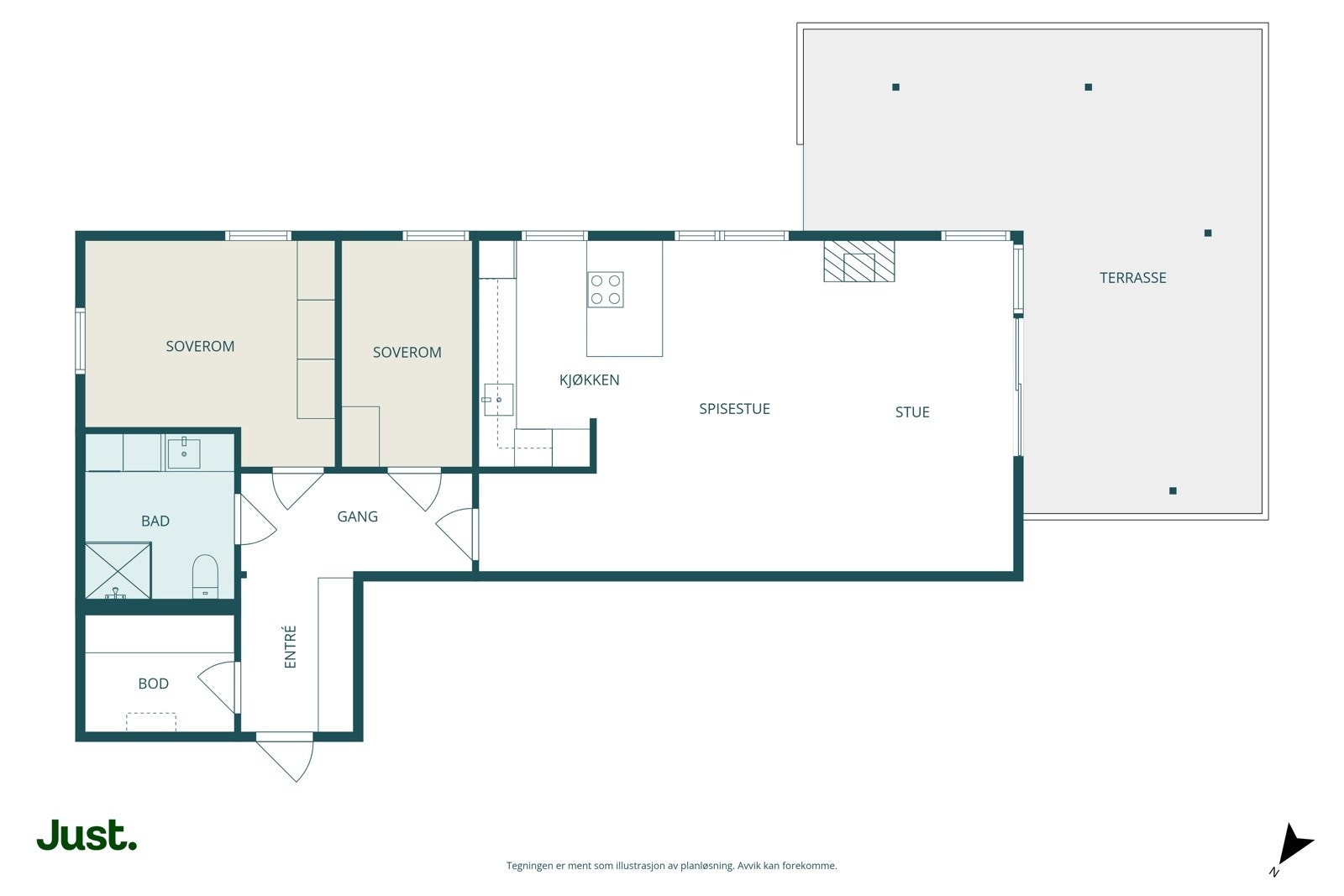 Planskisse. Galleribilde