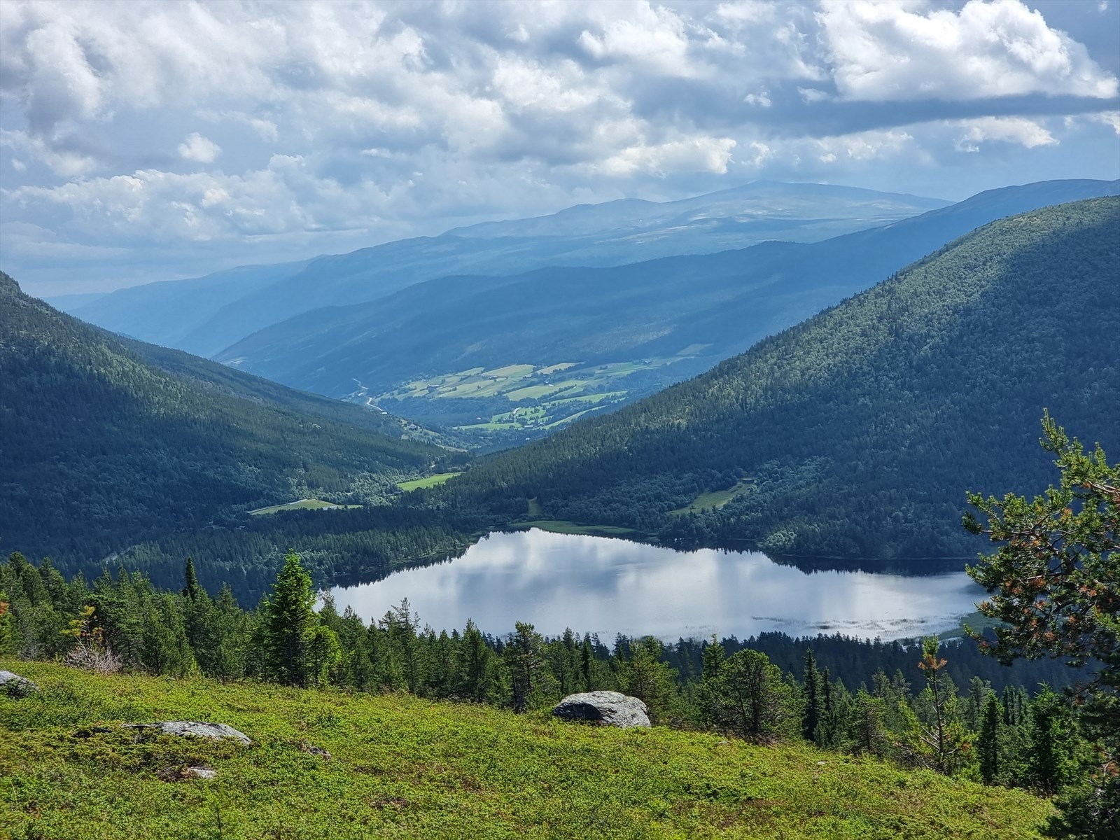 Mot Bjølstadvatnet. Galleribilde