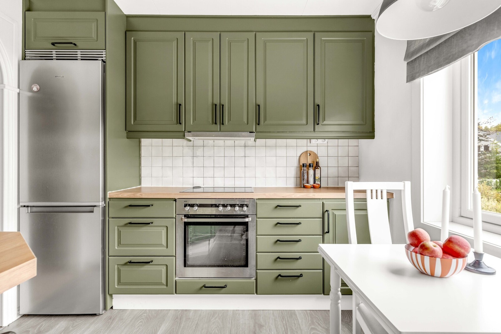 Praktiske oppgraderinger ble gjort i 2024 med blant annet ny benkeplate og oppvaskkum. Galleribilde