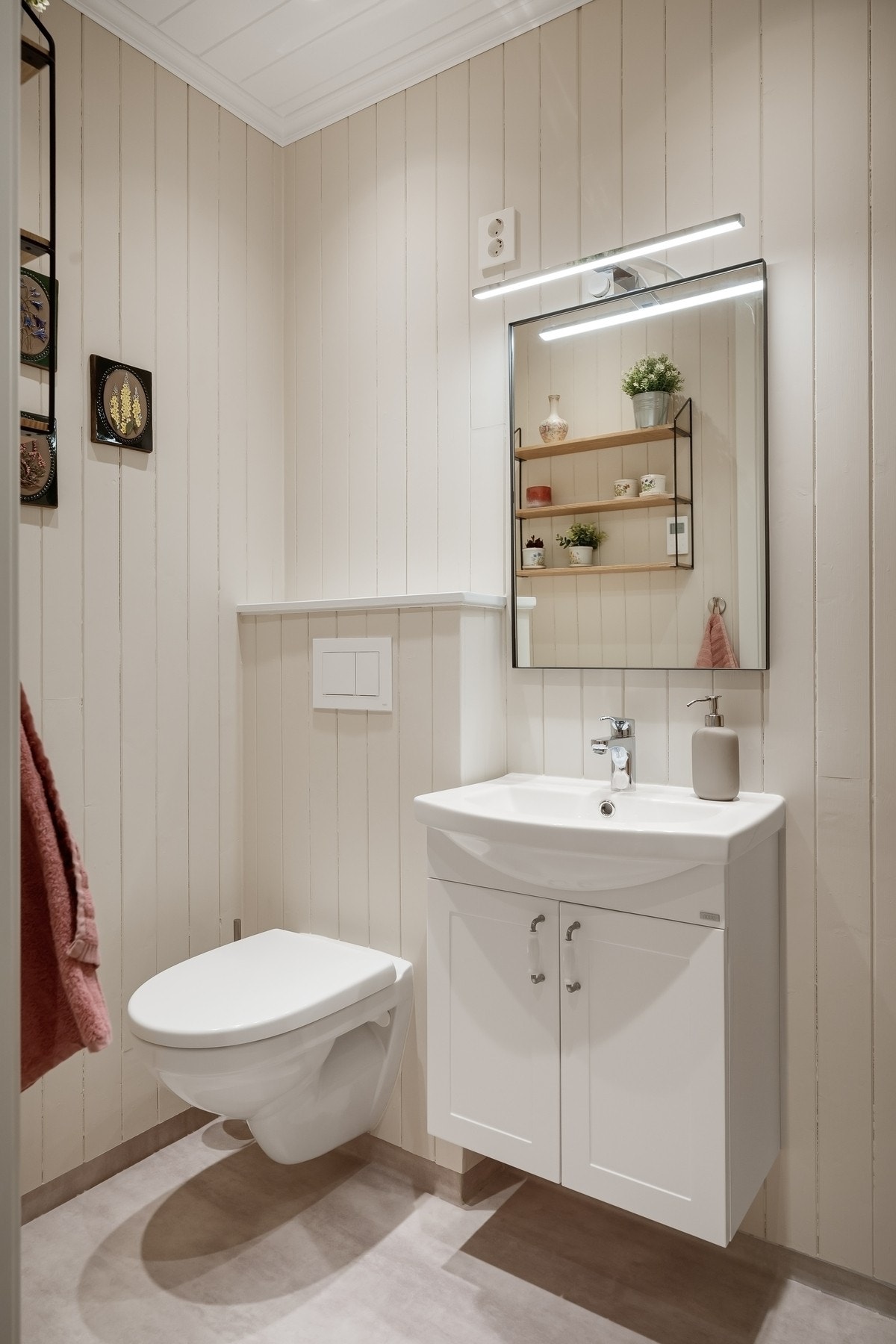 Toalettrom Galleribilde