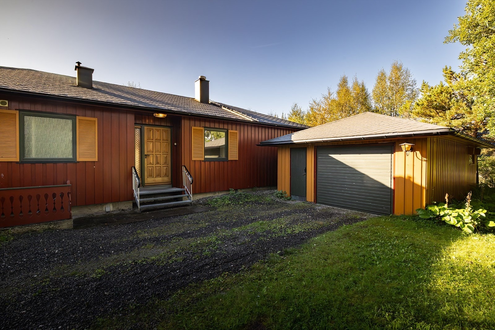 Nytt taktekke på garasjen i 2008 Galleribilde