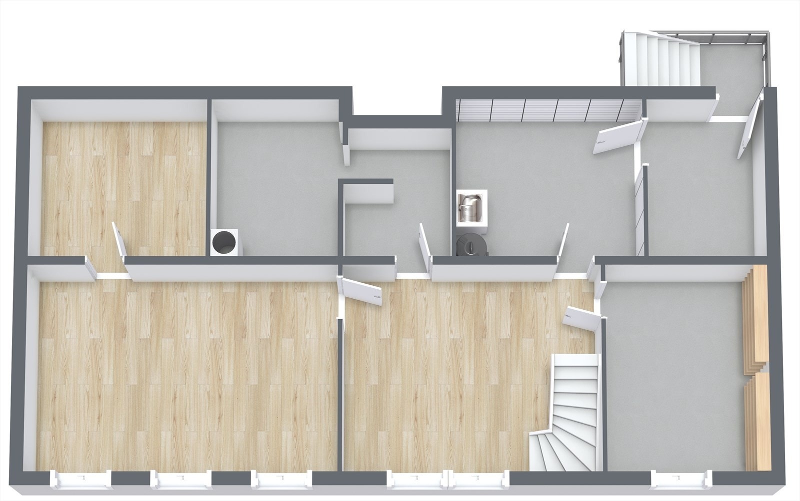 Planskisse kjeller - kun til illustrasjon - avvik vil forekomme Galleribilde