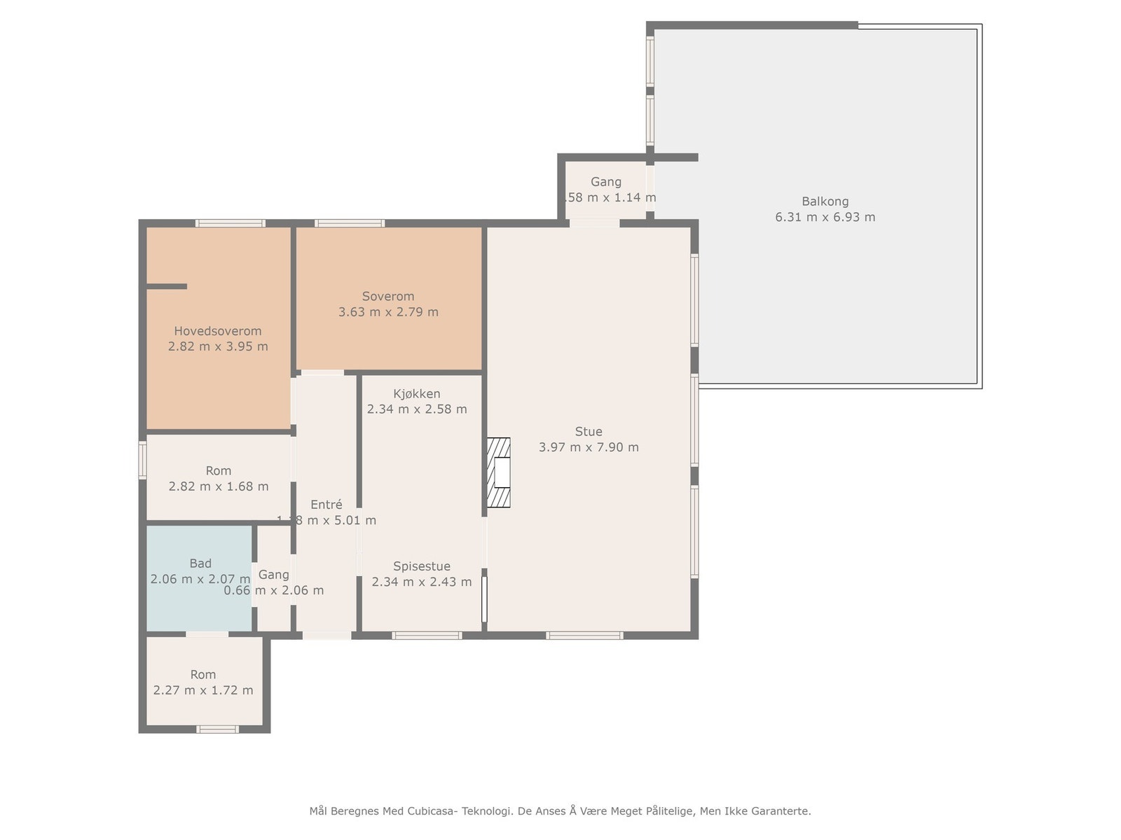 Plantegning. Galleribilde