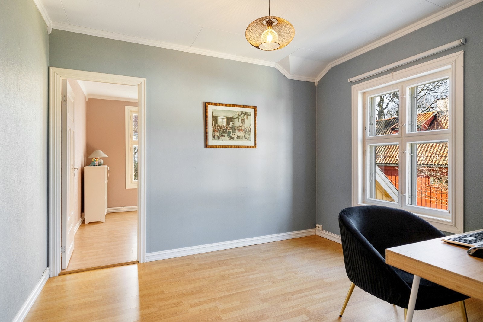 Dette soverommet egner seg også ypperlig som kontor. Galleribilde