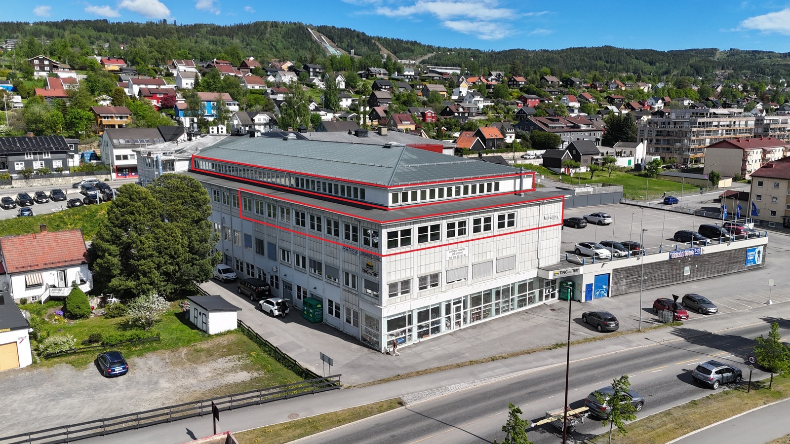 Ledige lokaler i 3. og 4. etasje Galleribilde