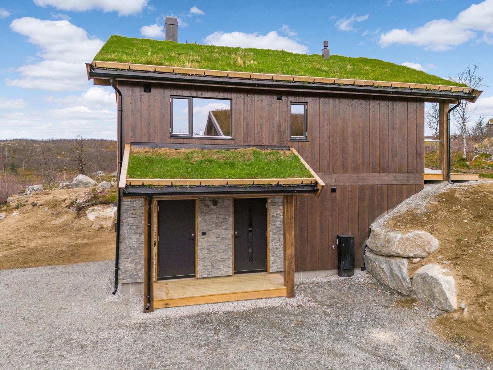 Bilde fra tilsvarende hytte i området Galleribilde