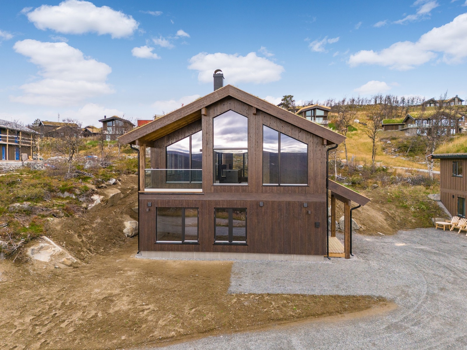 Bilde fra tilsvarende hytte i området Galleribilde