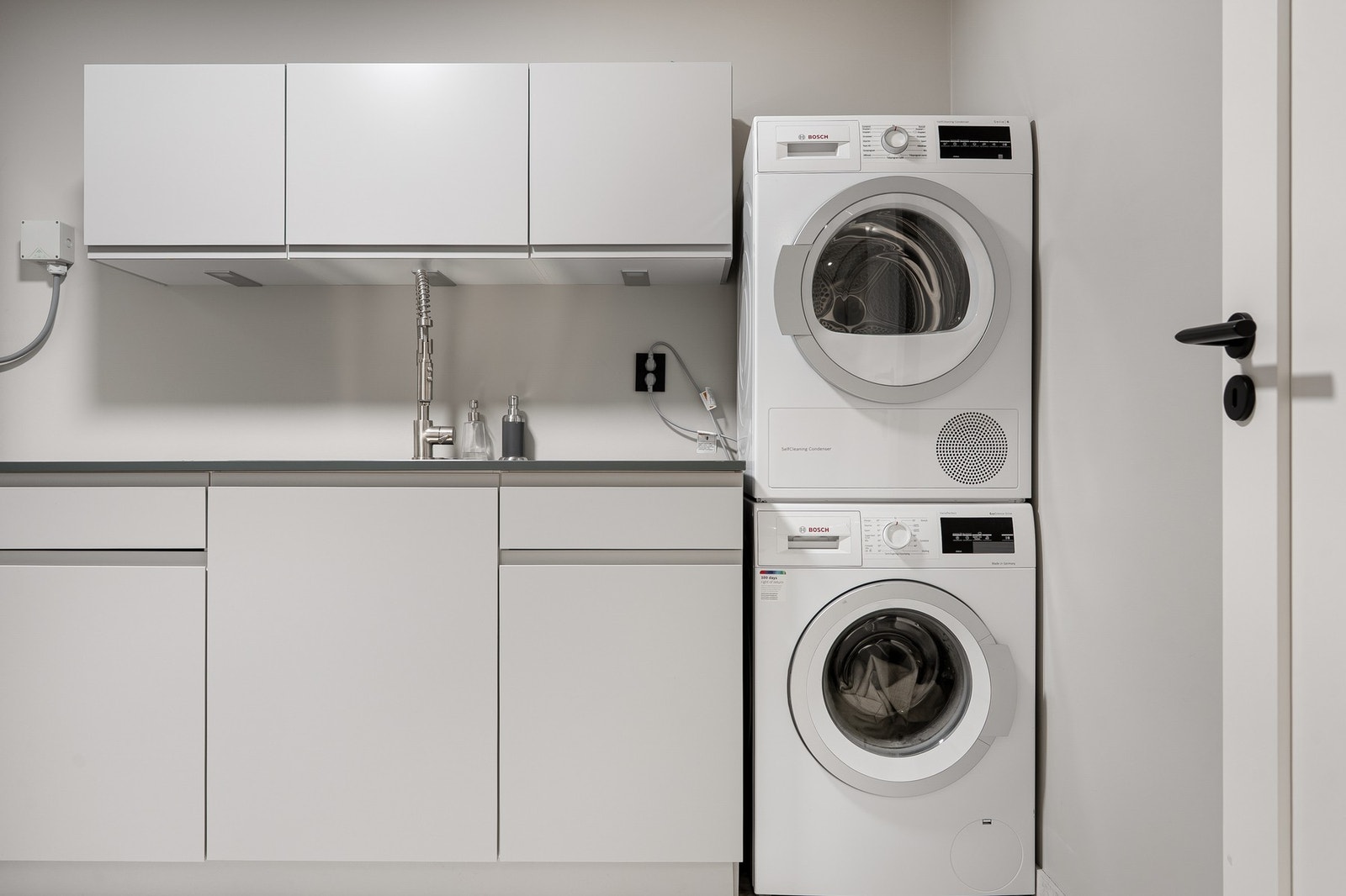 Vaskerom, teknisk rom. Galleribilde