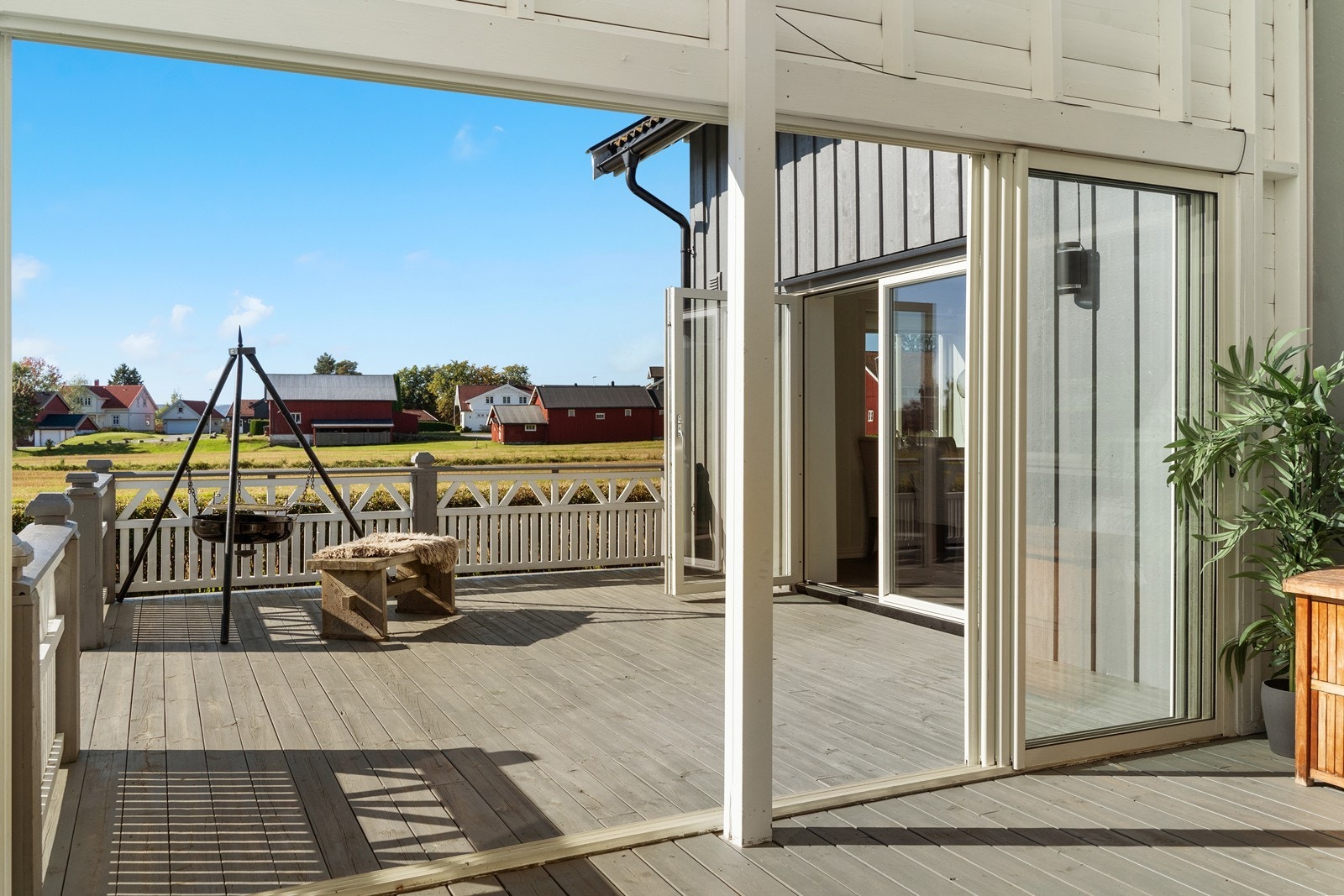 Her kan man nye utelivet selv om det skulle være dårlig vær Galleribilde