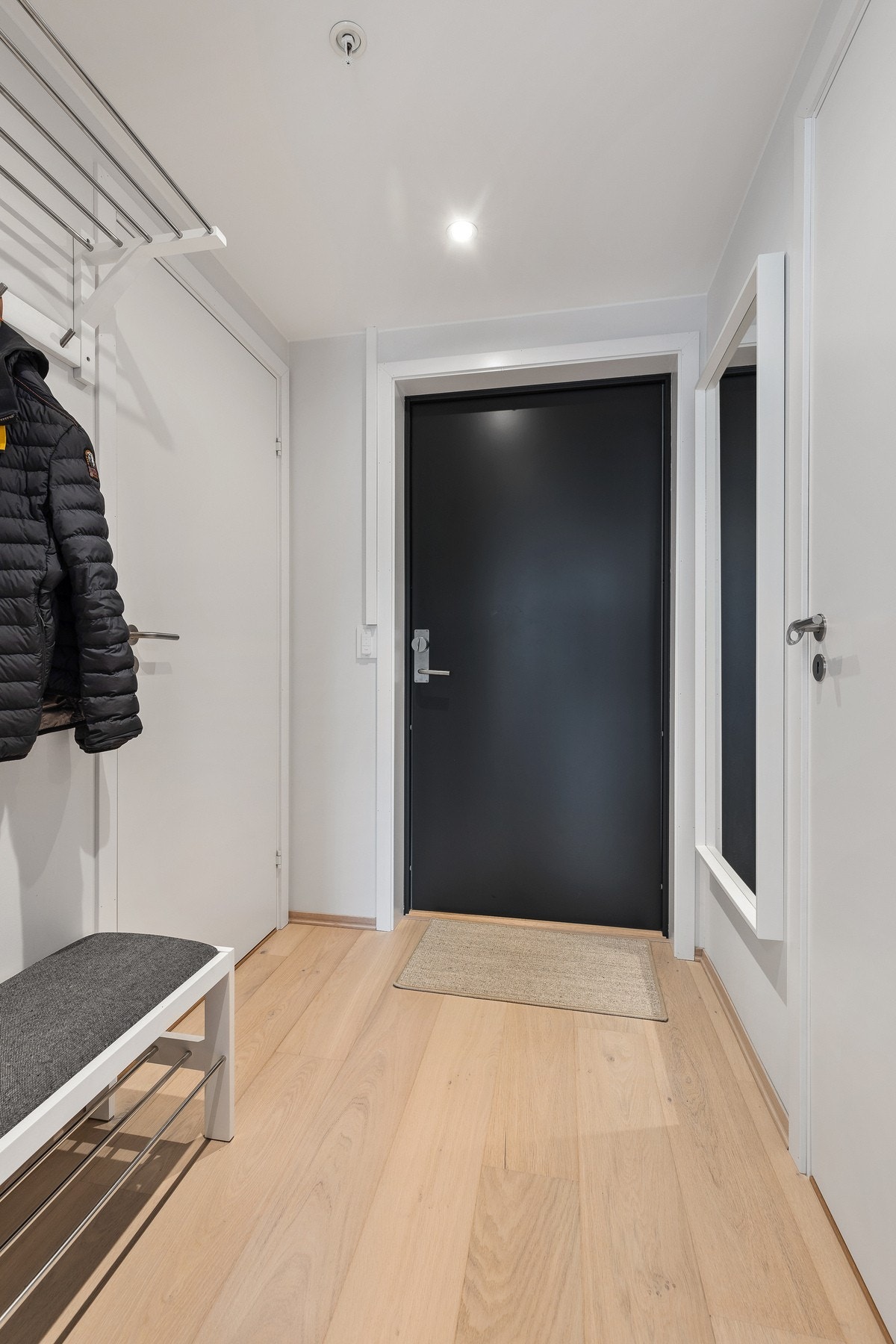 En hyggelig entré ønsker deg velkommen inn Galleribilde