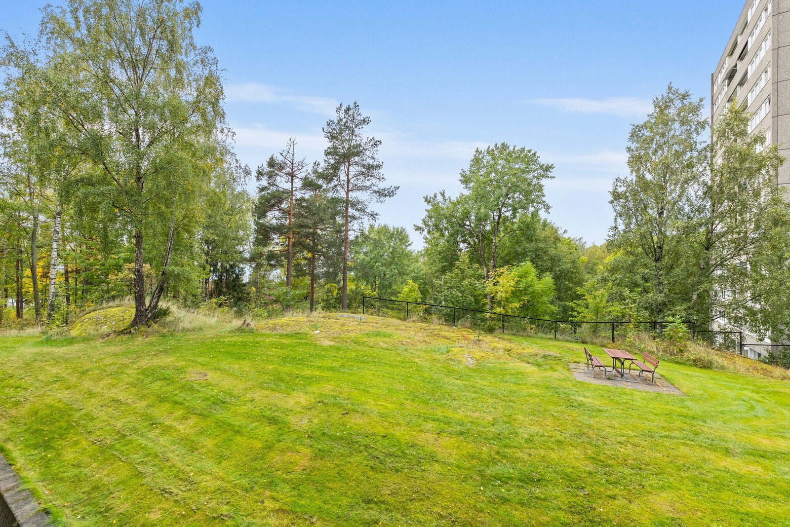 Utsyn fra balkongen Galleribilde