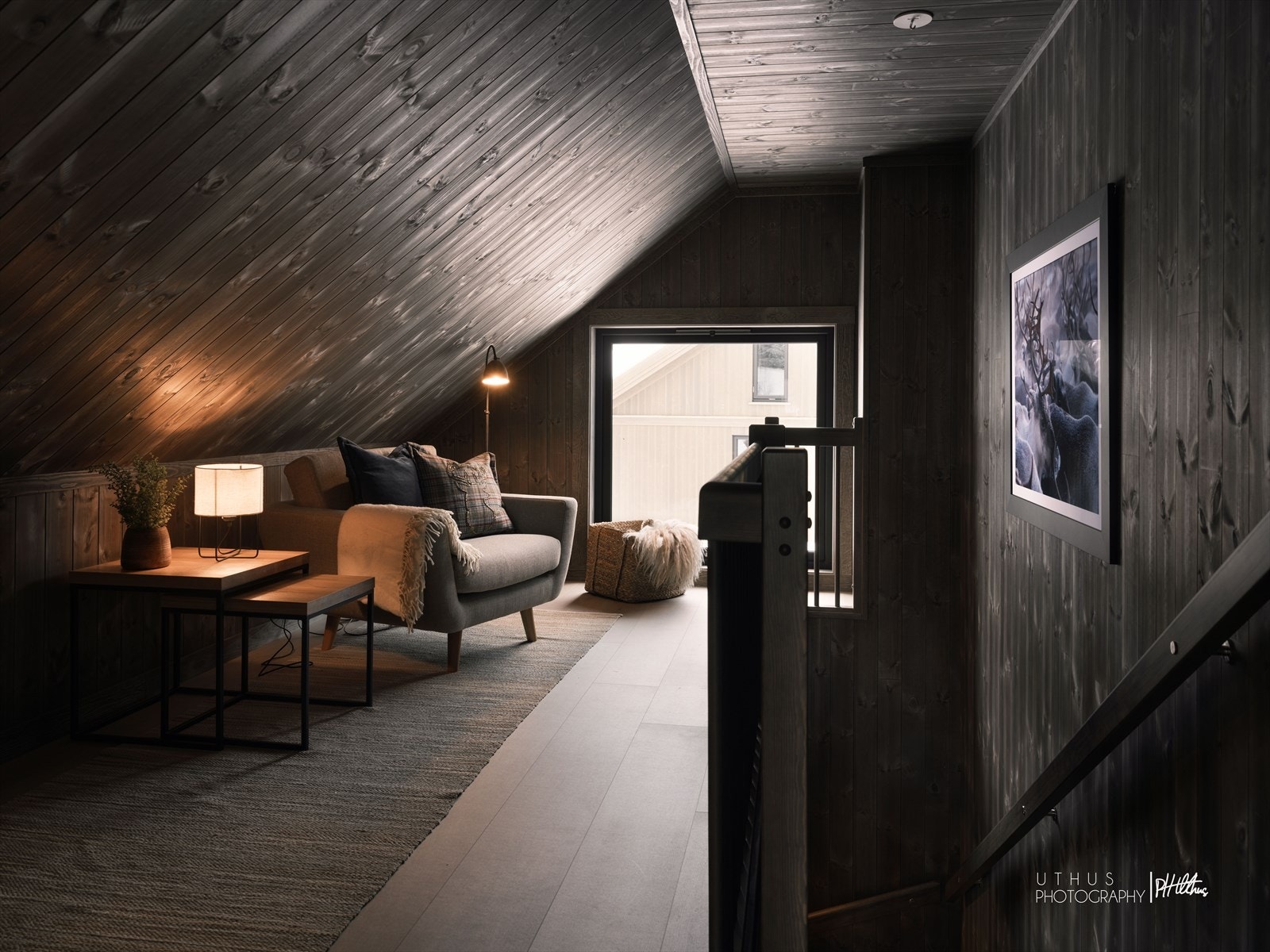 Loftstue Galleribilde