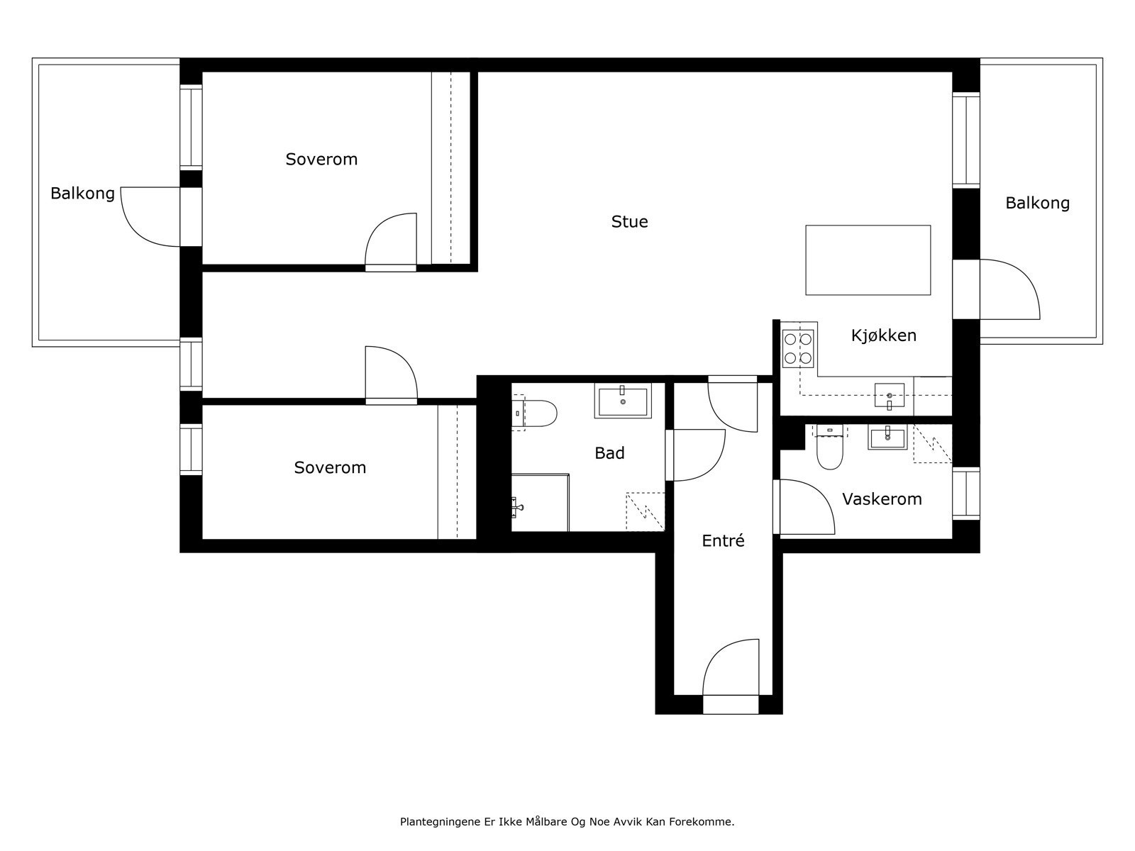Plantegning - Skjettenveien 42A Galleribilde