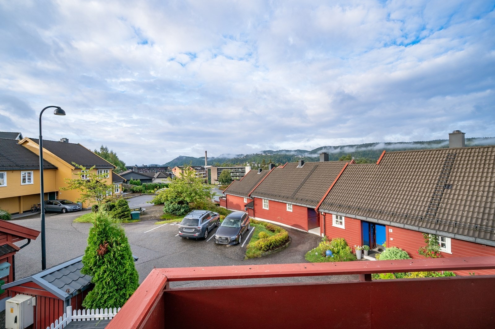 Gode solforhold og fint utsyn over området Galleribilde