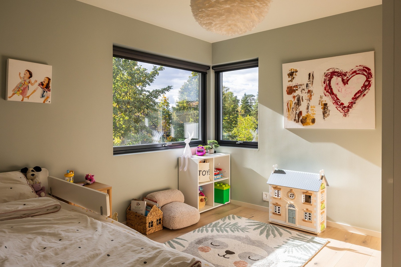 Videre er det to gode barnerom. Galleribilde