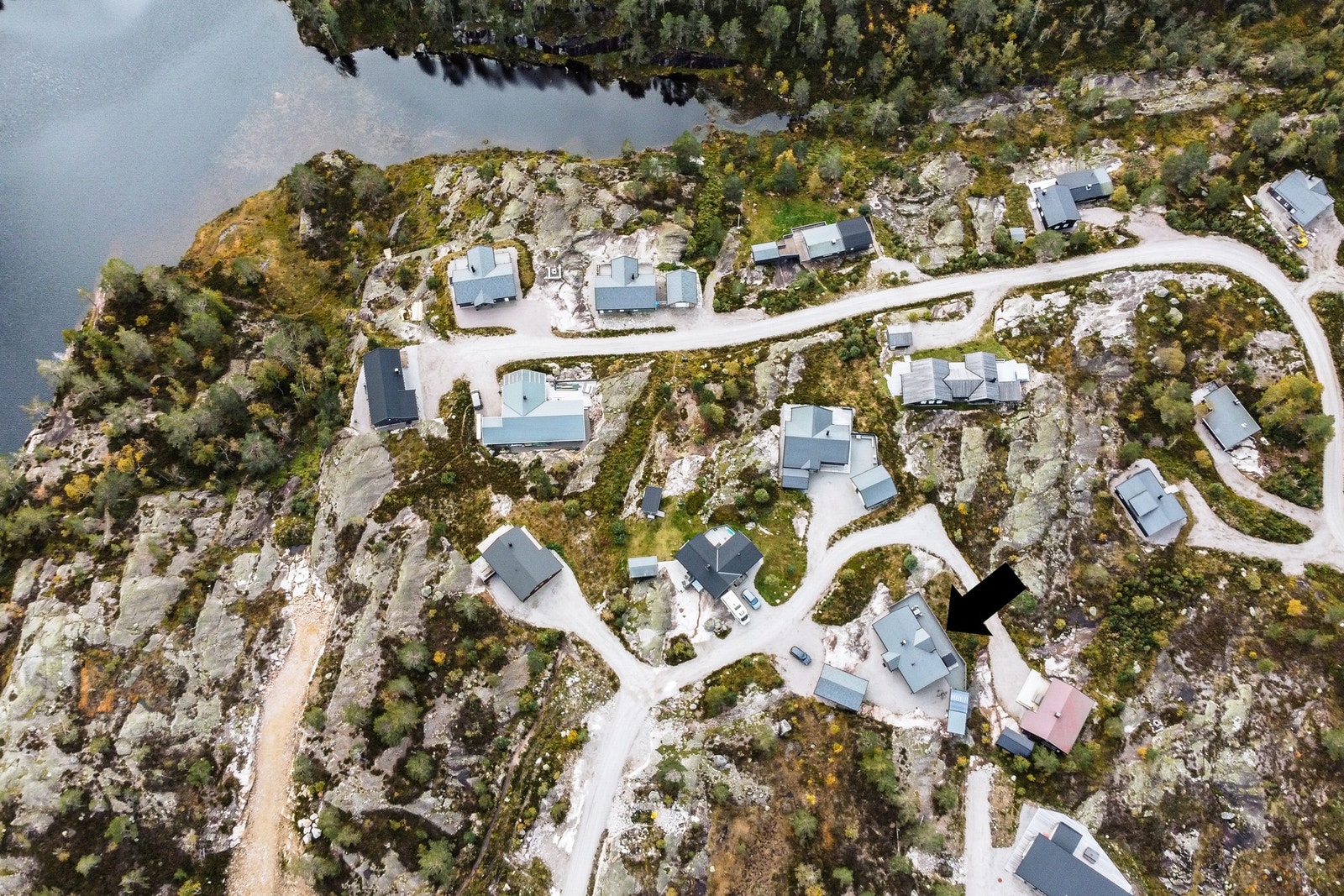 Om vinteren kan du spenne på deg skiene rett utenfor døra og gå milevis i flotte oppkjørte løyper. Galleribilde