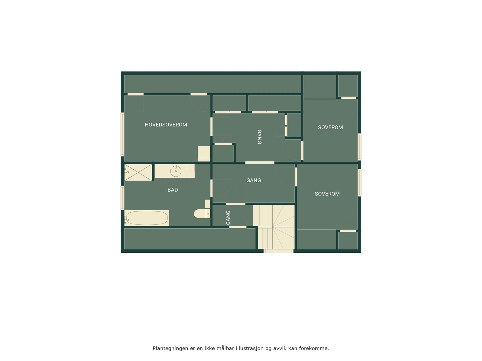 Plantegning 2.etasje. Galleribilde