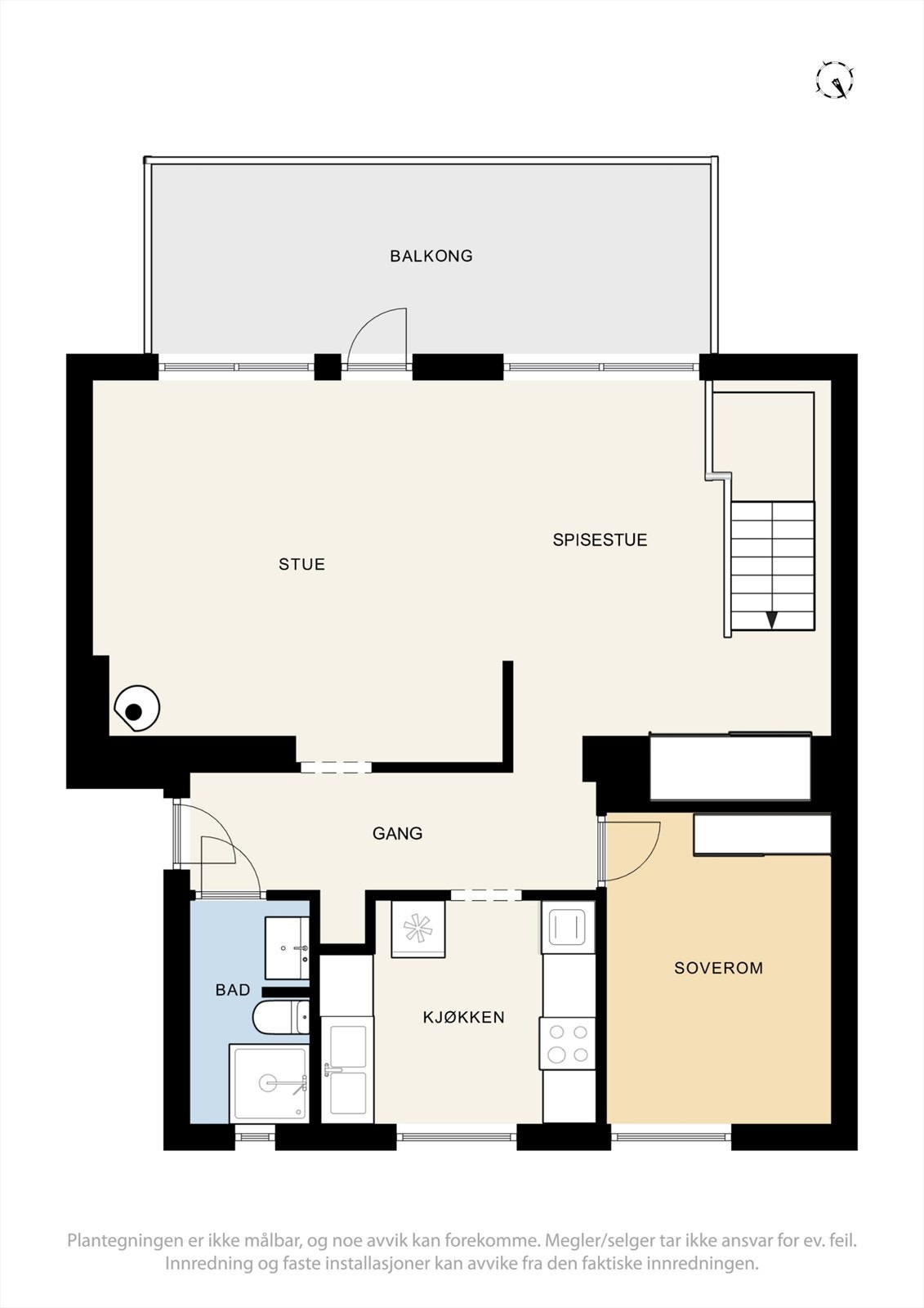 Plantegning 1. etasje. Galleribilde