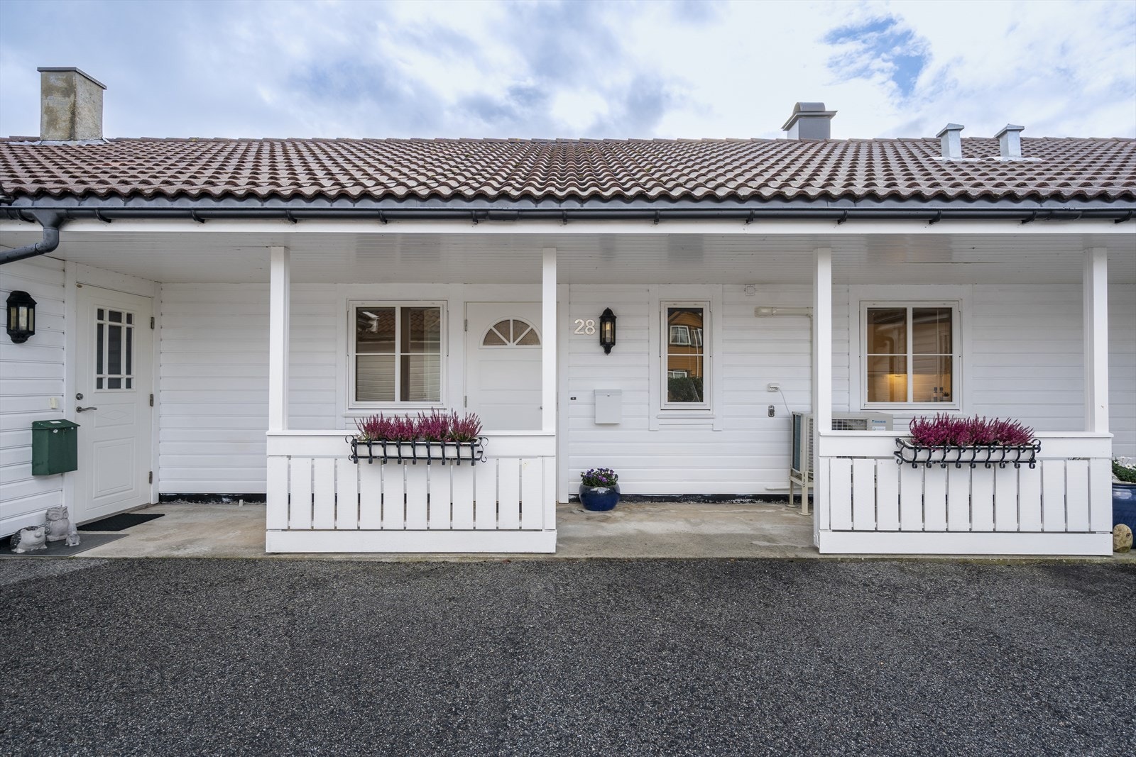 Koselig inngangsparti Galleribilde