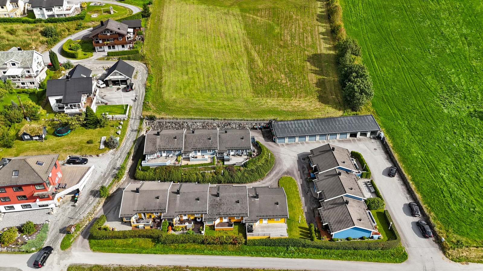Dronefoto. Galleribilde
