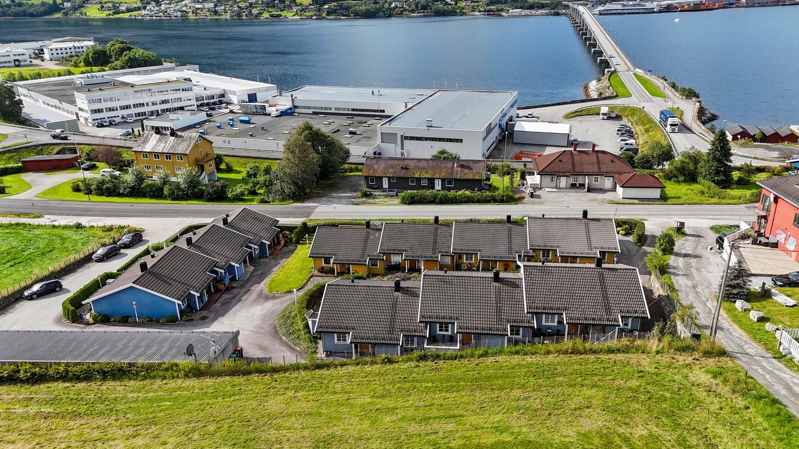 Dronefoto. Galleribilde