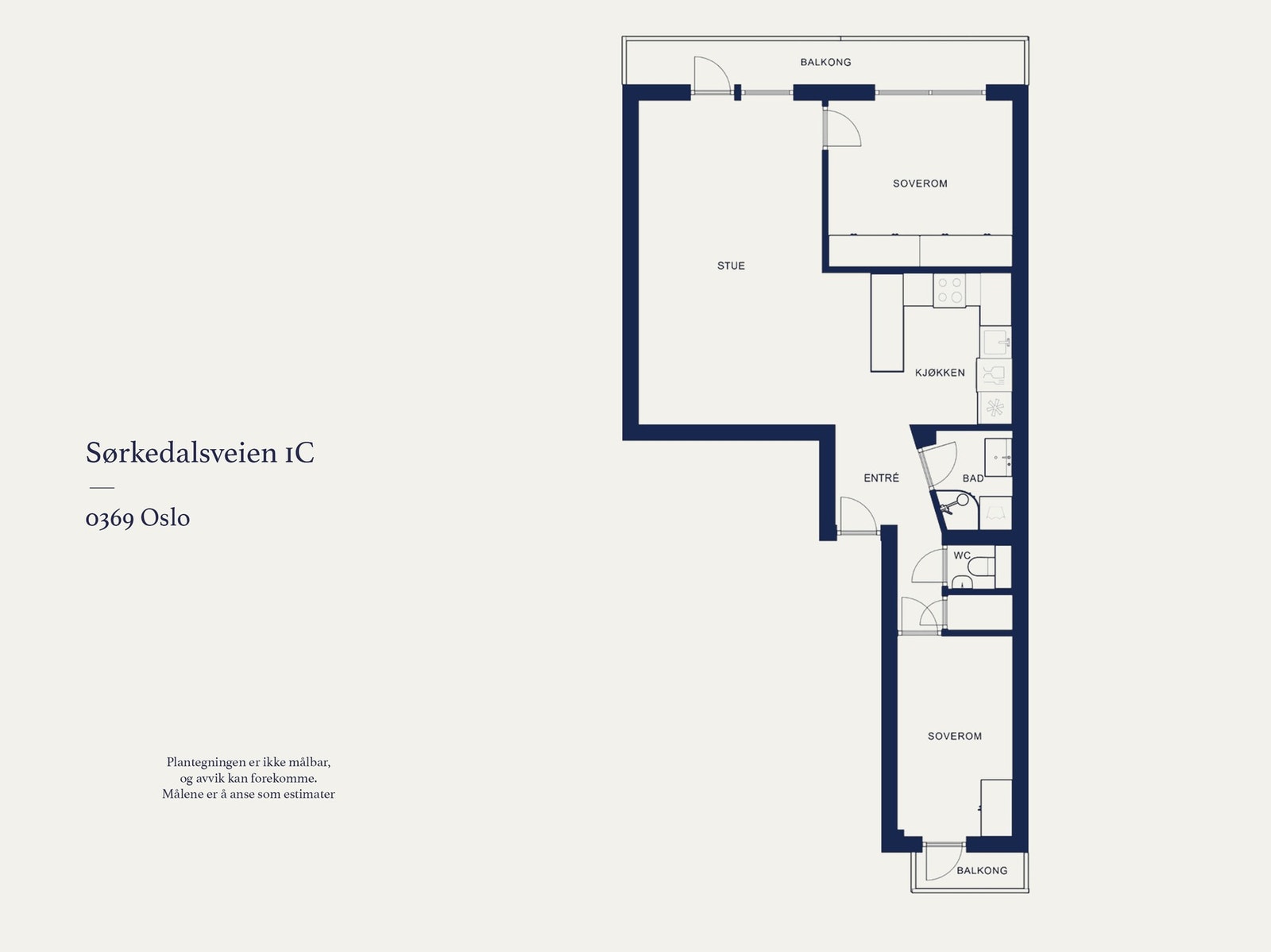 Plantegning. Galleribilde