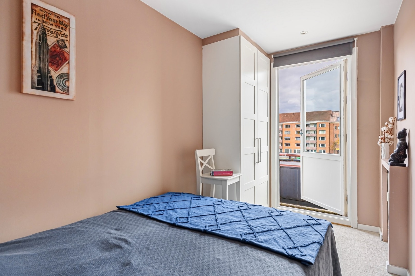 Herfra er det direkte adkomst til balkong. Galleribilde