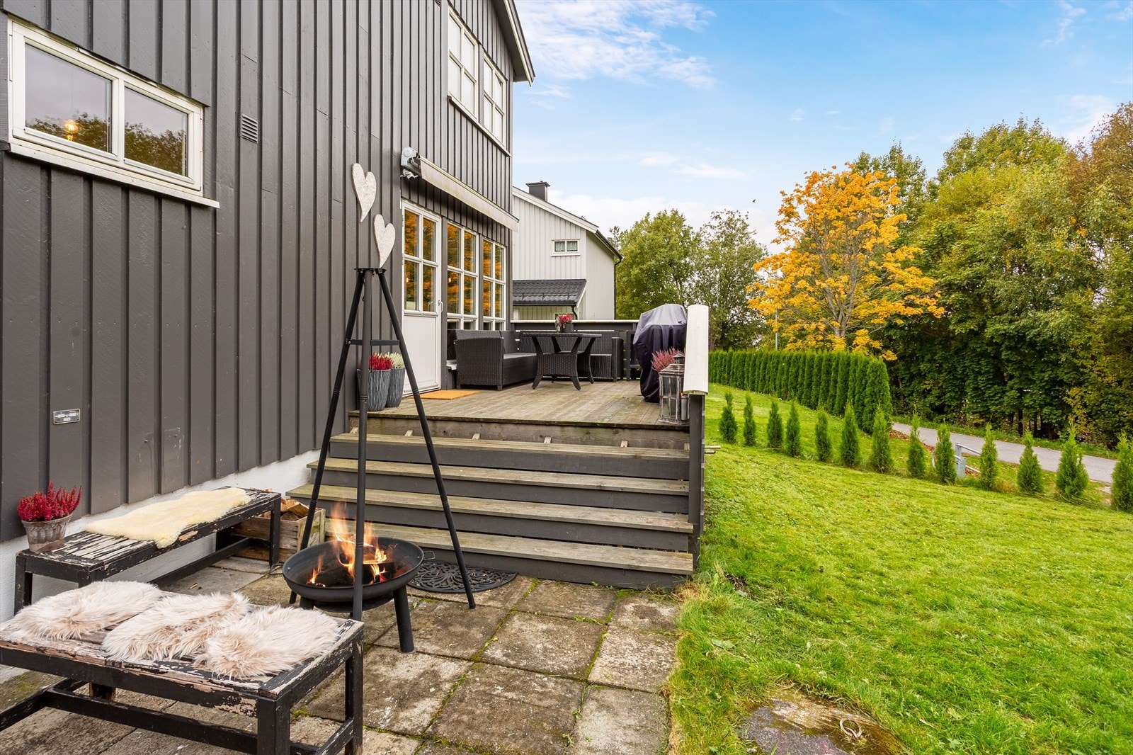 Her er det koselig å tilbringe en hyggelig kveld med venner! Galleribilde