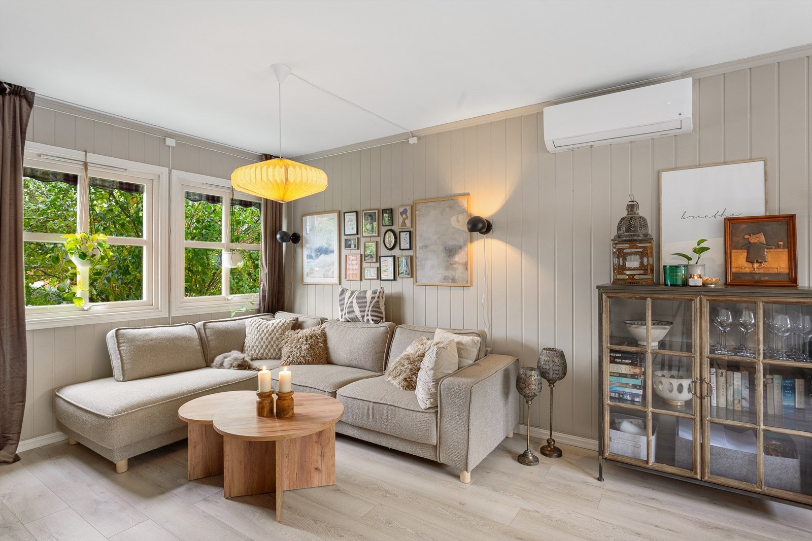 Varmepumpe i 2023 sørger for god grunnvarme- eller kjøling når det er hett :-) Galleribilde