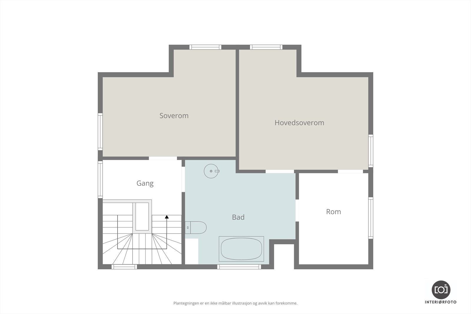 Plantegning Galleribilde