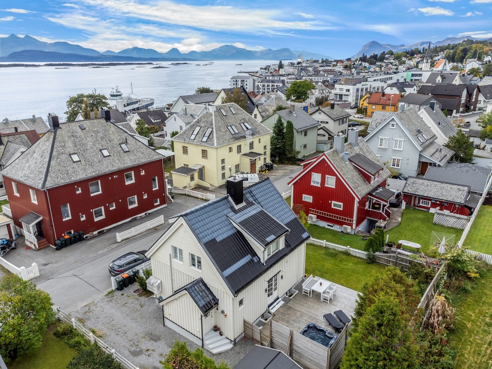 Dronefoto Galleribilde