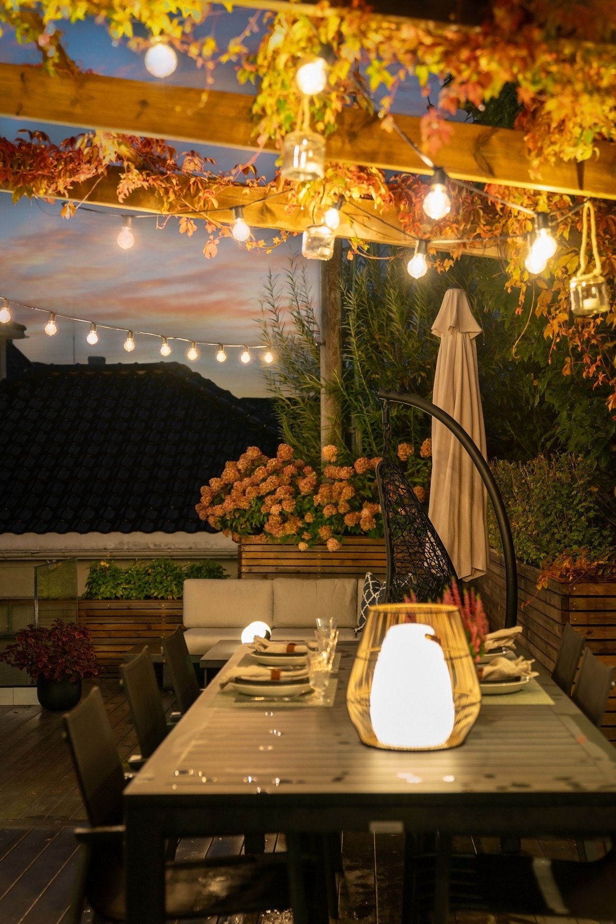 Lunt og trivelig på lange sommerkvelder Galleribilde