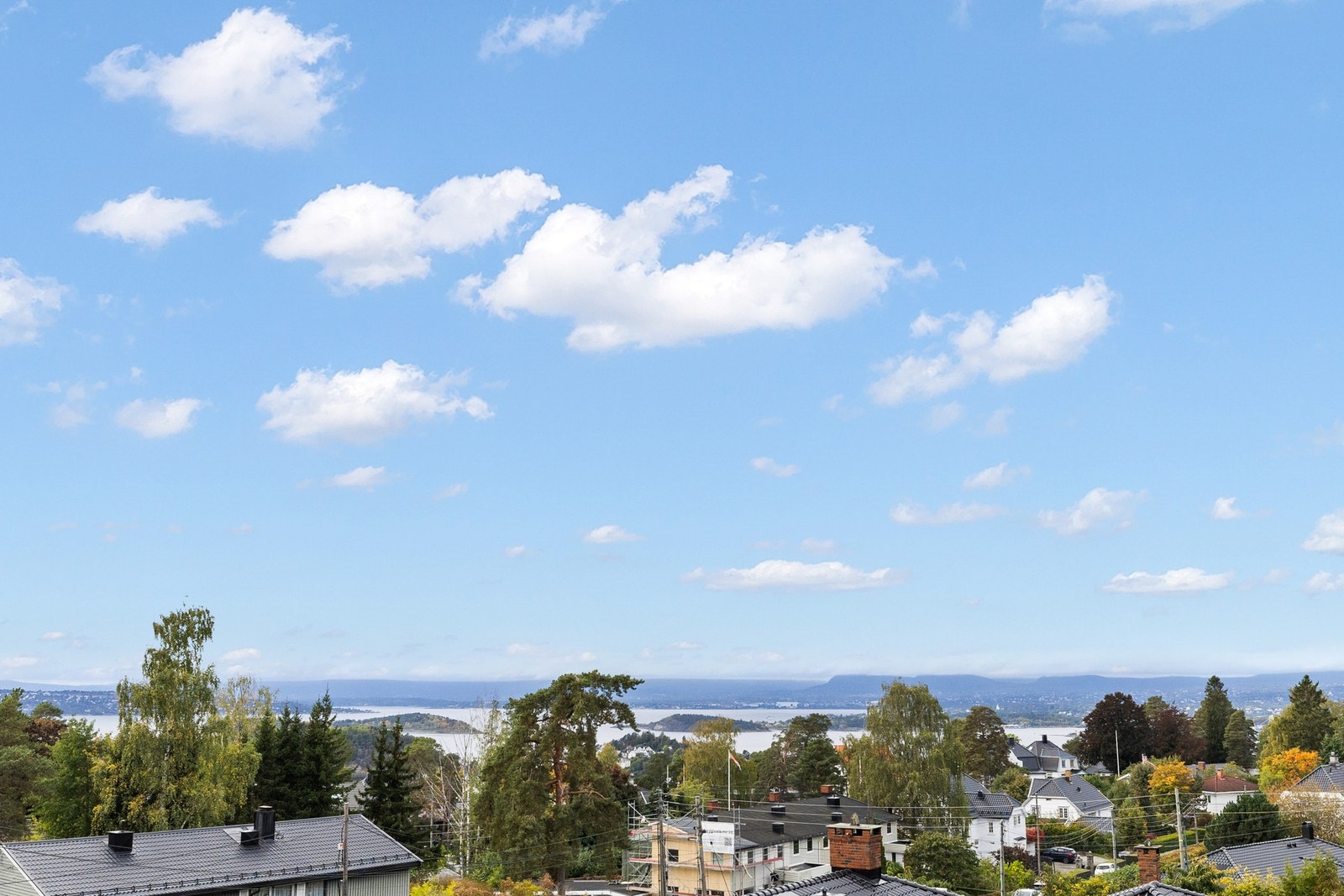 Utsikt fra takterrassen. Galleribilde