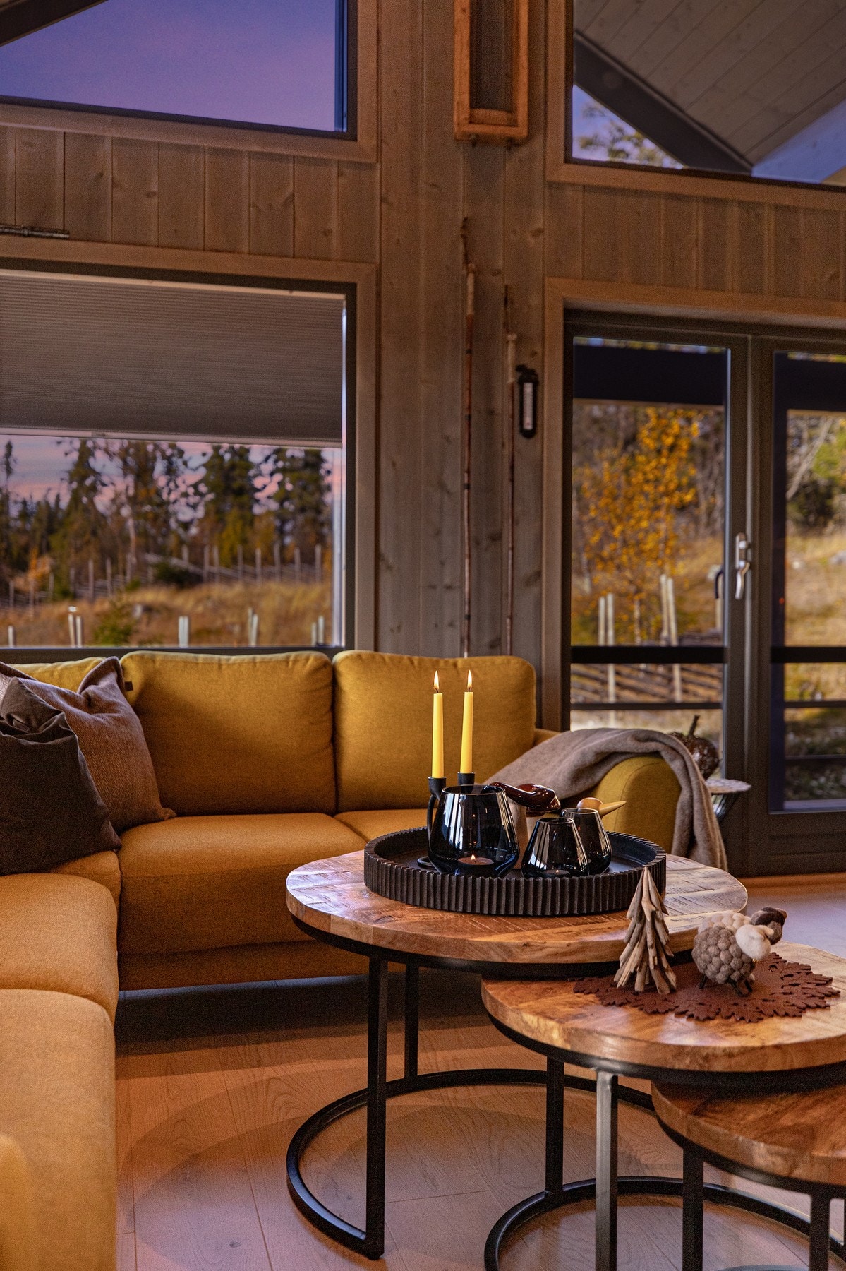 Her er det enkelt å få den gode hyttestemningen Galleribilde