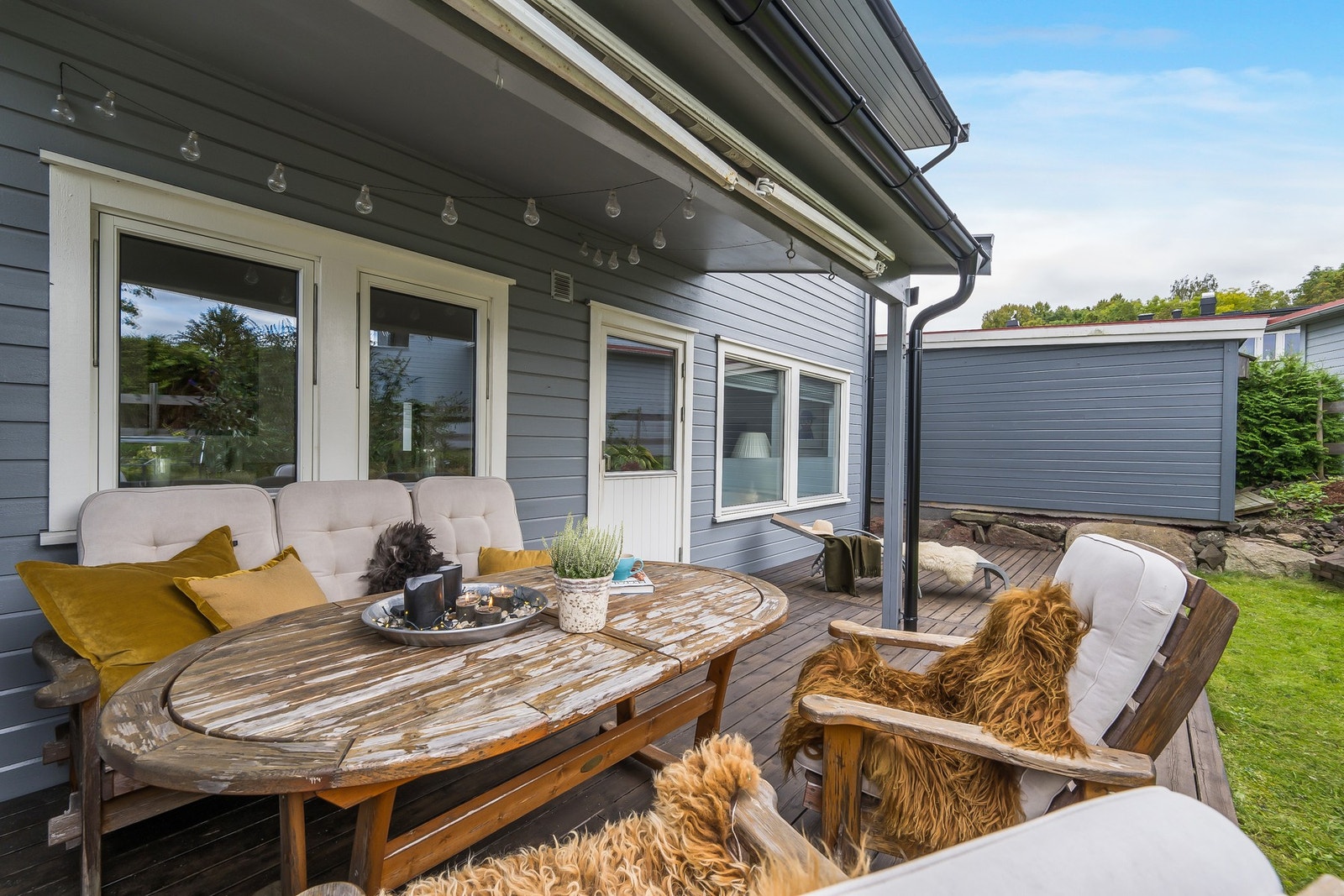 Her kan du samle venner og familie til hyggelige sammenkomster Galleribilde