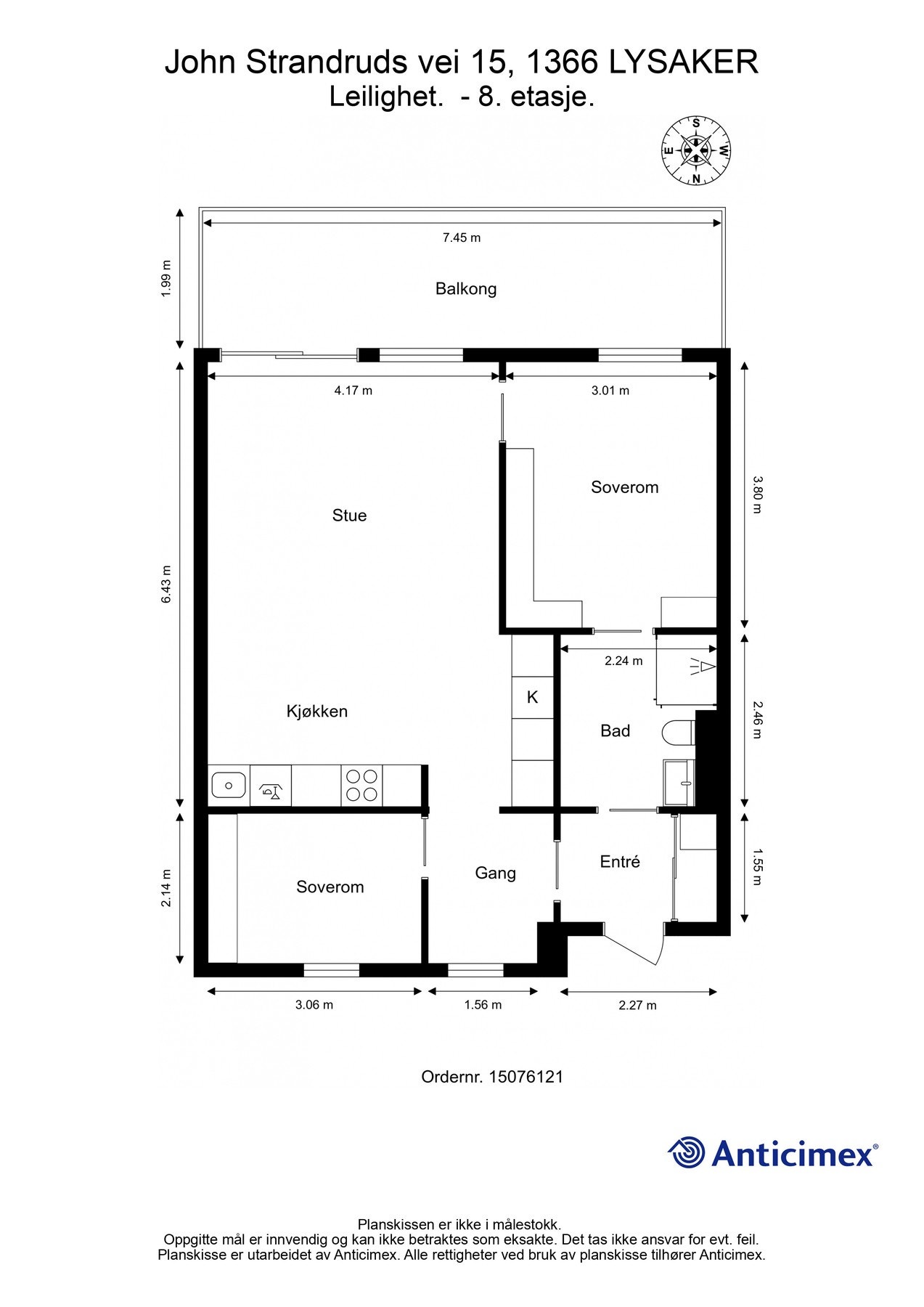 Plantegning. Galleribilde