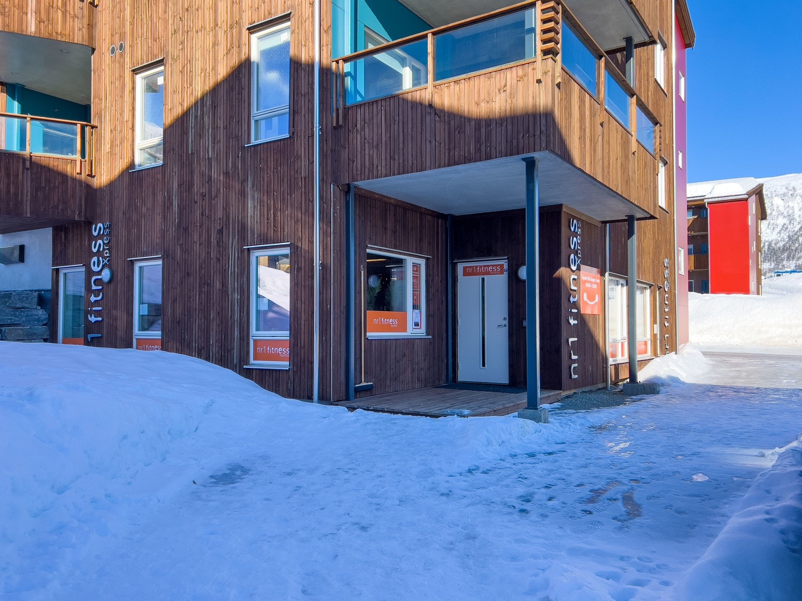 Treningsstudio like ved Galleribilde