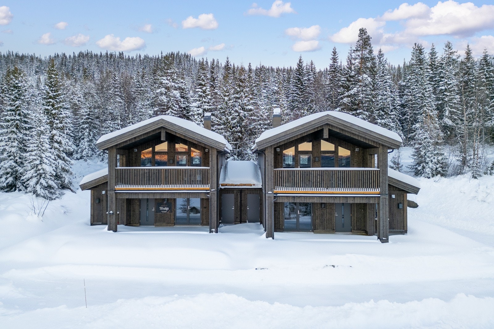 Moderne fjellhytte i naturskjønne omgivelser Galleribilde