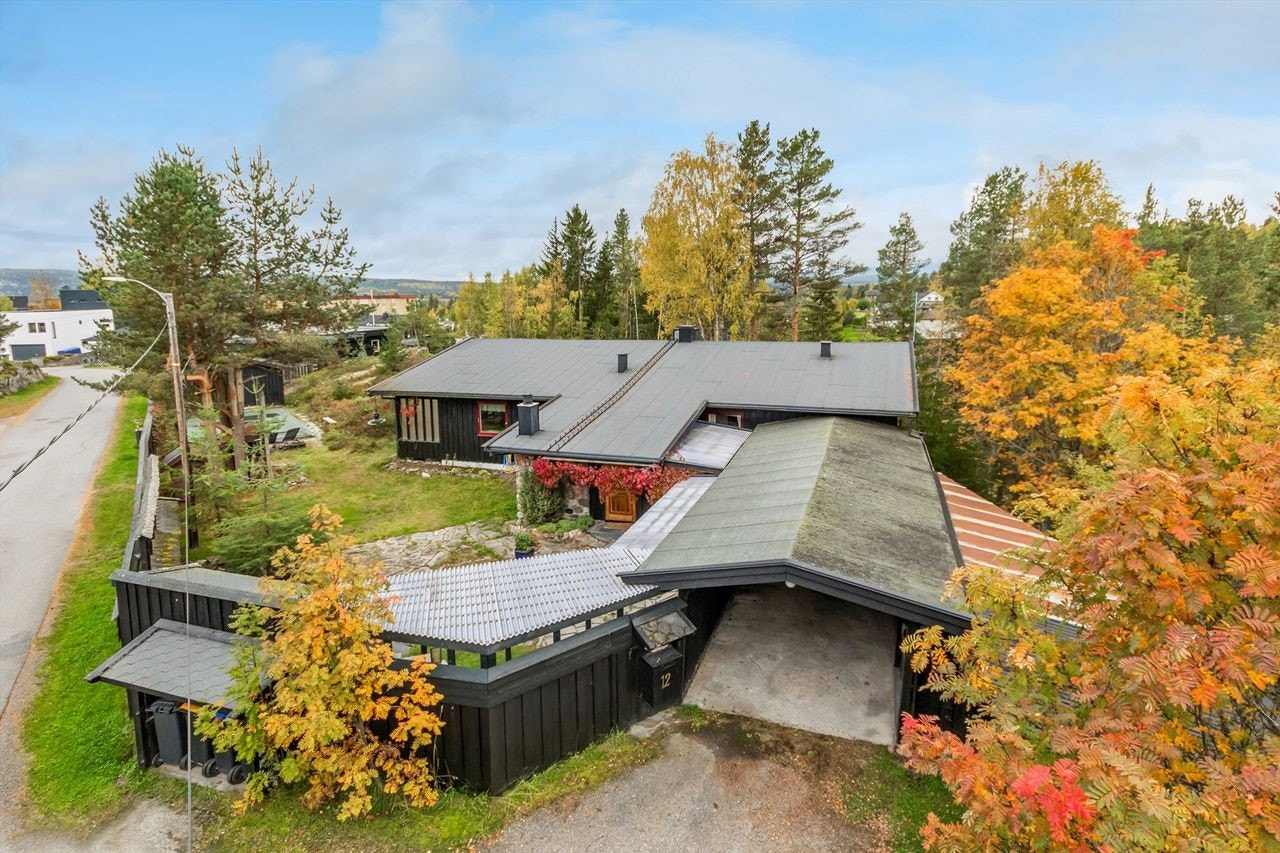 Et siste overblikk som viser eiendommen. Galleribilde