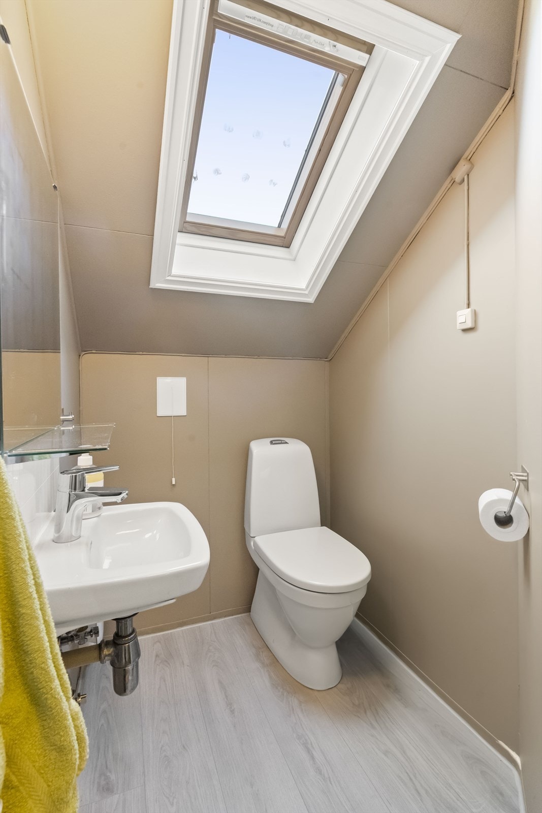 WC på loft Galleribilde